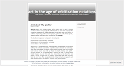 Desktop Screenshot of orbitart.wordpress.com