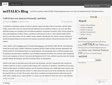 Tablet Screenshot of nettalkinc.wordpress.com