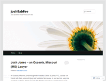 Tablet Screenshot of josh8ab6ee.wordpress.com