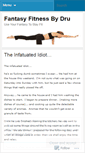 Mobile Screenshot of fantasyfitnessdru.wordpress.com
