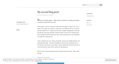Desktop Screenshot of gamool.wordpress.com