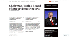 Desktop Screenshot of chairmanyork.wordpress.com