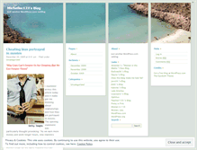 Tablet Screenshot of michellec123.wordpress.com