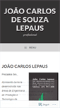 Mobile Screenshot of jlepaus.wordpress.com