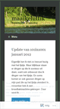 Mobile Screenshot of maaikeluttik.wordpress.com