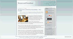 Desktop Screenshot of homesandfurniture.wordpress.com