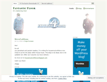 Tablet Screenshot of fantasticfloor.wordpress.com