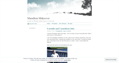 Desktop Screenshot of marathonmakeover.wordpress.com