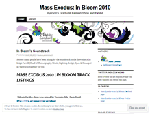 Tablet Screenshot of massexodus.wordpress.com