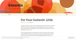 Desktop Screenshot of ktxardis.wordpress.com