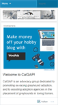 Mobile Screenshot of calgap.wordpress.com