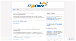 Desktop Screenshot of itatonce.wordpress.com