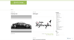 Desktop Screenshot of ambisgarage.wordpress.com
