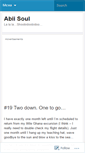 Mobile Screenshot of abiisoul.wordpress.com