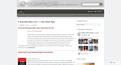 Desktop Screenshot of bukuserbagratis.wordpress.com