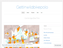 Tablet Screenshot of gettinwildbikepolo.wordpress.com