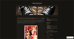 Desktop Screenshot of collegefashionology.wordpress.com