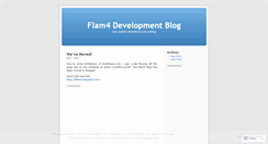 Desktop Screenshot of flam4.wordpress.com