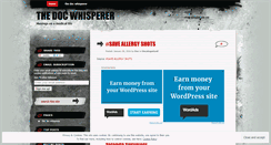 Desktop Screenshot of docwhisperer.wordpress.com
