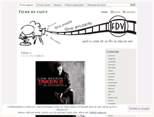 Tablet Screenshot of filmedevazut.wordpress.com