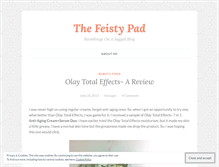Tablet Screenshot of feistypad.wordpress.com