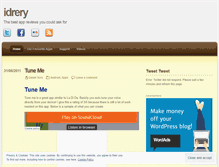 Tablet Screenshot of idrery.wordpress.com