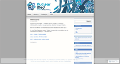 Desktop Screenshot of nuclearmed.wordpress.com