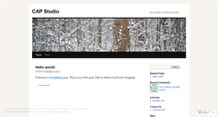 Desktop Screenshot of capstudio.wordpress.com