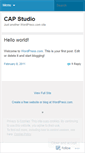 Mobile Screenshot of capstudio.wordpress.com