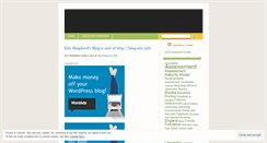 Desktop Screenshot of ericshepherd.wordpress.com