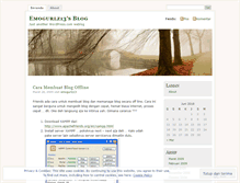 Tablet Screenshot of emogurlz13.wordpress.com