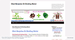 Desktop Screenshot of obatbenjolandidindingmuluttradisionalherbal47.wordpress.com