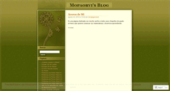 Desktop Screenshot of mopaorvi.wordpress.com