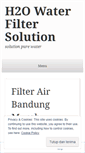 Mobile Screenshot of filterairmurah.wordpress.com