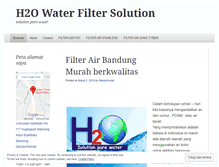 Tablet Screenshot of filterairmurah.wordpress.com