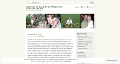 Desktop Screenshot of fitatfortyplus.wordpress.com