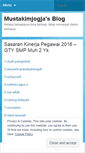 Mobile Screenshot of mustakimjogja.wordpress.com