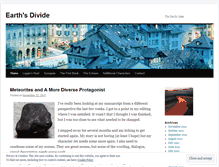 Tablet Screenshot of earthsdivide.wordpress.com