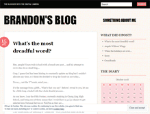 Tablet Screenshot of brandonyeoh.wordpress.com