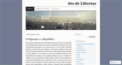 Desktop Screenshot of deividejulio.wordpress.com