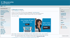 Desktop Screenshot of ilmonocolo.wordpress.com