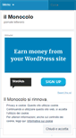 Mobile Screenshot of ilmonocolo.wordpress.com