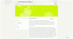 Desktop Screenshot of annafrankie.wordpress.com