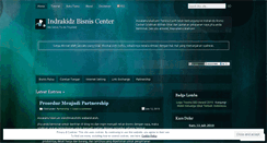 Desktop Screenshot of ibisniscenter.wordpress.com
