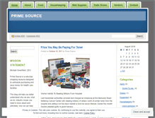 Tablet Screenshot of primesourcenational.wordpress.com