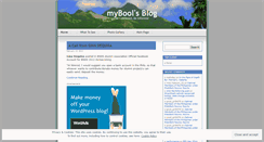 Desktop Screenshot of mybool.wordpress.com