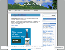 Tablet Screenshot of mybool.wordpress.com