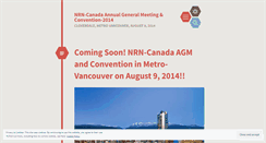 Desktop Screenshot of nrncanada.wordpress.com