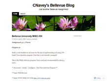 Tablet Screenshot of cnavey.wordpress.com