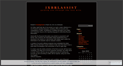 Desktop Screenshot of ixbrlassist.wordpress.com